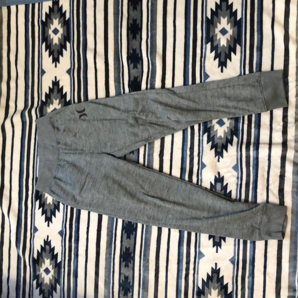 Nike therma and Hurley gray sweatpants